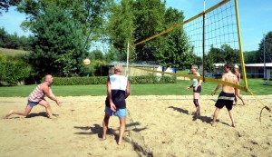 Die Volleyballer beim 2. Krötencup (Foto: U. Neubauer)