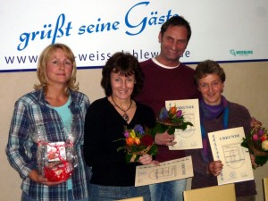 Die Ausgezeichneten (Foto: U. Neubauer) Die Ausgezeichneten (Foto: U. Neubauer)