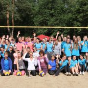 Unsere Volleyballfrauen (Foto: Tina Meier)