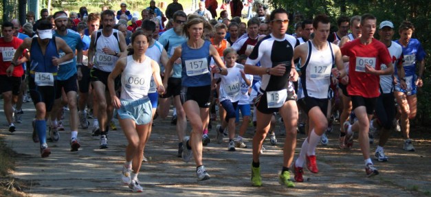 Start zum Dahlewitzer Waldcross 2008 (Foto: H. Achterberg)