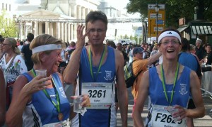 Im Ziel am Brandenburger Tor (Foto D. Bohm)