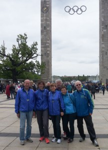 Detlef, Martina, Rosi, Karin und Jürgen nach dem Lauf  (Foto: unbekannt)