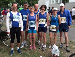 Vor dem Start zum Schlösserlauf (Foto: unbekannt)