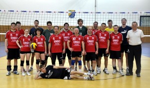 Gemeinsames Training mit den Netzhoppers (Foto: K. Schilling)