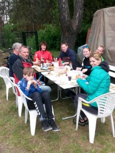 Pause beim Anbeachen (Foto: E. Schobelt)