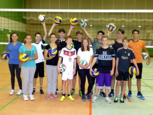 Unsere Volleyballzukunft (Foto: K. Neubauer)